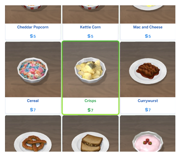  Mod The Sims: Chips to Crisps by Menaceman44