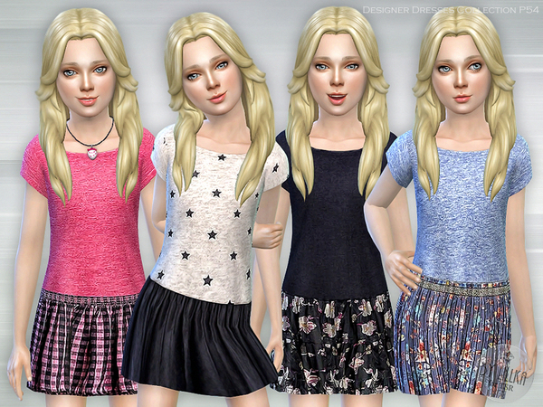  The Sims Resource: Designer Dresses Collection P54 by lillka