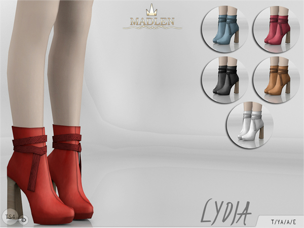  The Sims Resource: Madlen Lydia Boots by MJ95