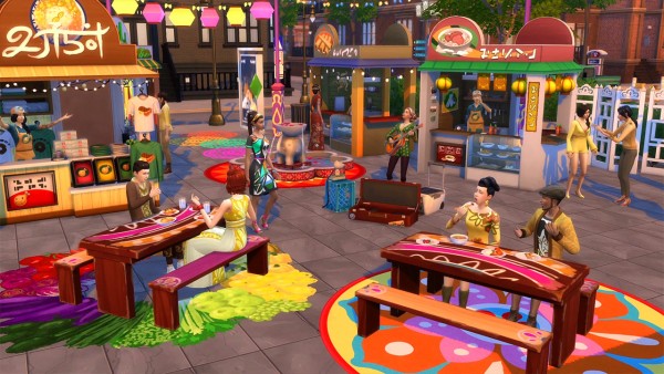  The Sims: Find True Love at the Romance Festival in The Sims 4 City Living
