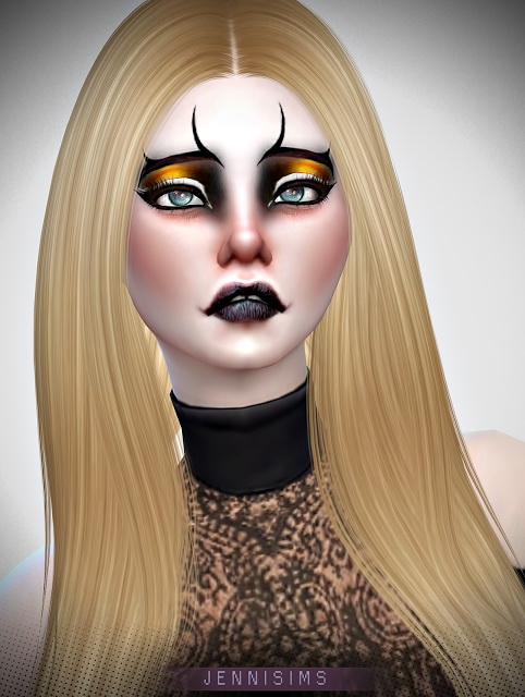  Jenni Sims: Horro makeup