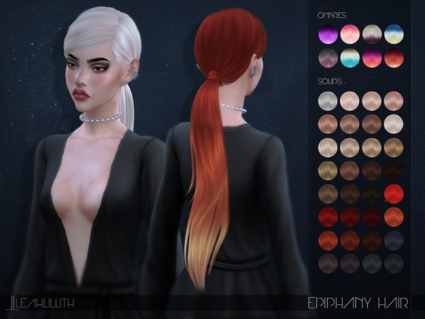  The Sims Resource: LeahLillith Epiphany Hair