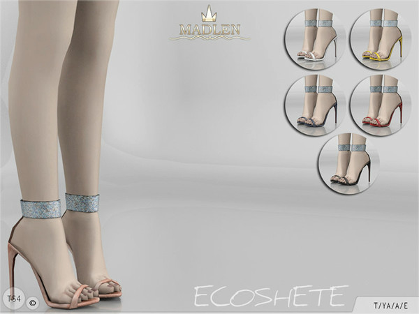  The Sims Resource: Madlen Ecoshete Shoes by MJ95
