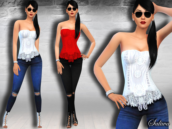 The Sims Resource: Summer Casuals by Saliwa