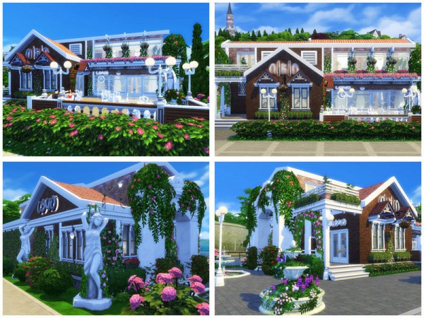  The Sims Resource: A breath of spring   Restaurant by Danuta720