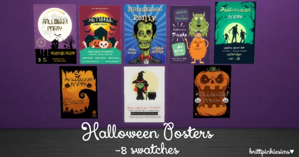  Brittpinkiesims: Halloween ‘16 Set