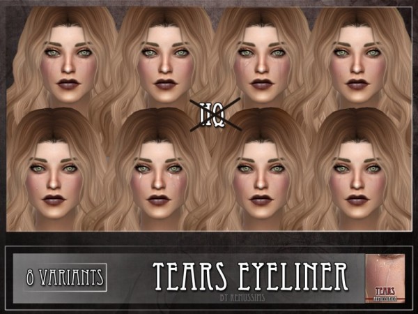  The Sims Resource: Tears   Eyeliner by Remus Sirion