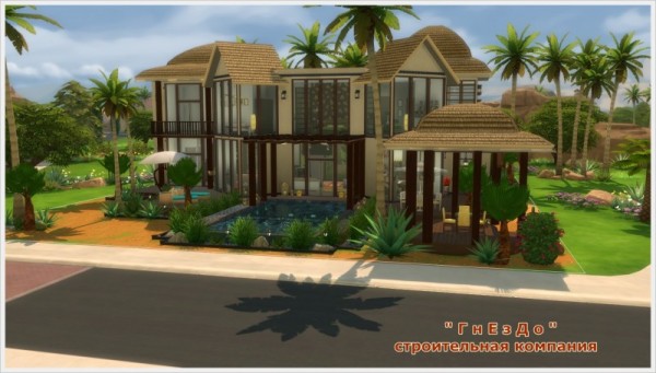 Sims 3 by Mulena: Maldivian house Joyce