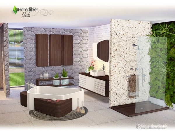  The Sims Resource: Onda bathroom by SIMcredible