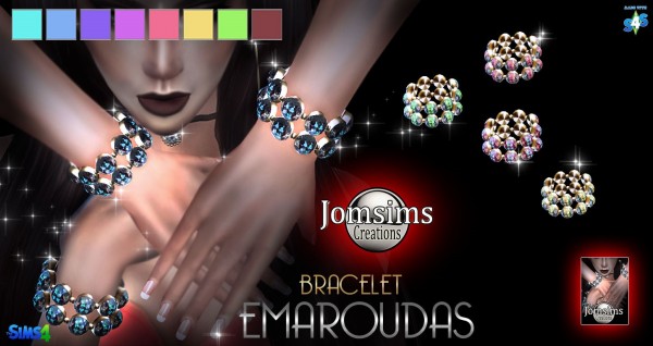  Jom Sims Creations: Emaroudas bracelet