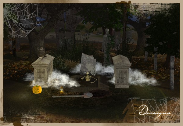  Sims 4 Designs: Beosboxboy Cobwebs and Cenotaphs + Telltale Set