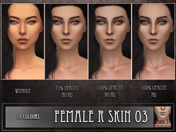  The Sims Resource: R skin 3 by RemusSirion