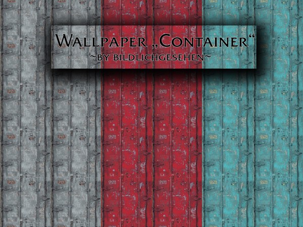  Akisima Sims Blog: Wallpaper „Container“