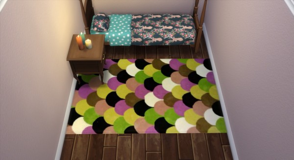  Sims 4 Studio: Rugs house design by Iamdeah