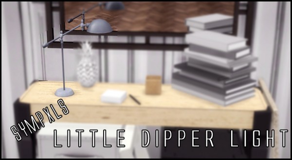  Simsworkshop: Little Dipper Light by Sympxls