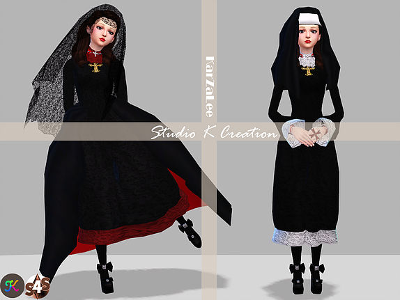  Studio K Creation: DarkSouls nuns outfit