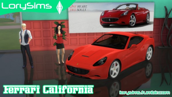  Lory Sims: Ferrari California