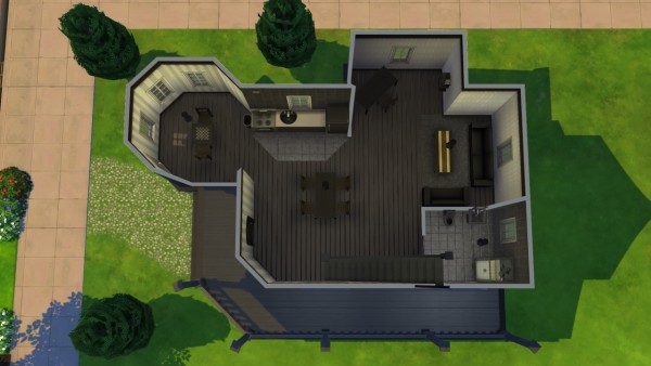  Totally Sims: Gothic Starter Mansion