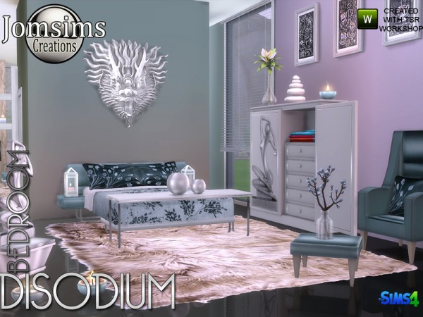  The Sims Resource: Disodium bedroom by jomsims