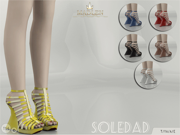  The Sims Resource: Madlen Soledad Shoes by MJ95