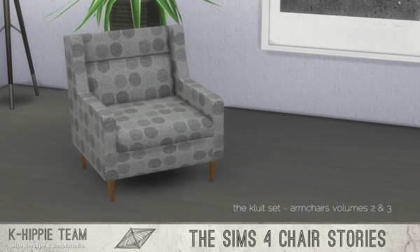  Simsworkshop: K Kluit – 7 Armchairs set 2 by k hippie