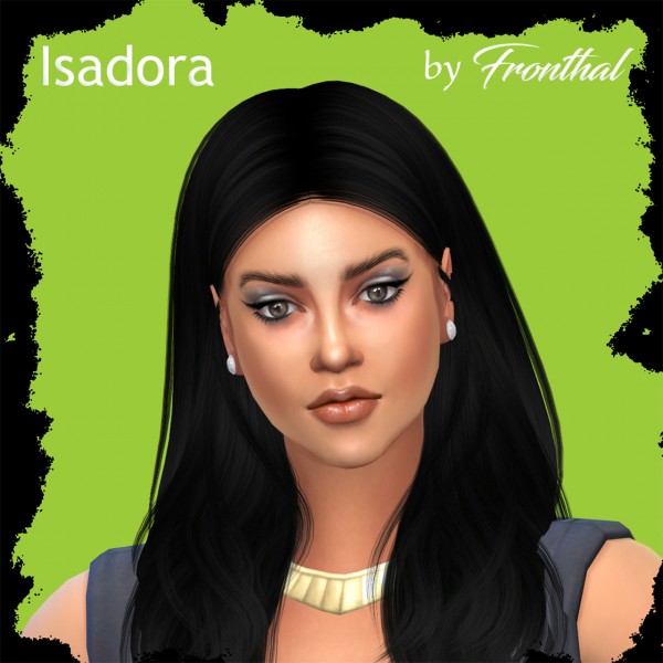  Fronthal: Isadora sims model