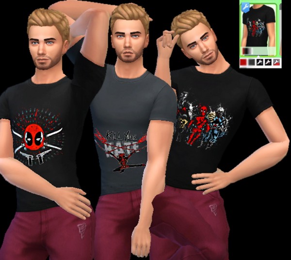 Auri Sims: Deadpool Shirts