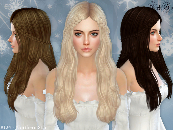  The Sims Resource: Northern Star   Conversion Hairstyle