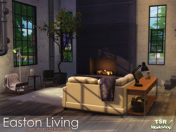  The Sims Resource: Easton Livingroom by sim man123