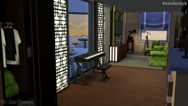  Ihelen Sims: Apartment Zen View 702 by Zzz Danaya
