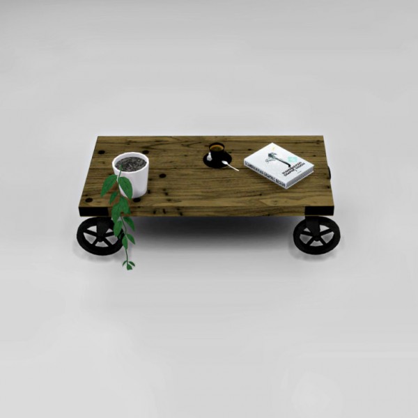  Leo 4 Sims: Coffee Table Wheels