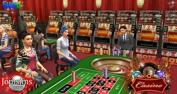  Jom Sims Creations: New Casino deco set