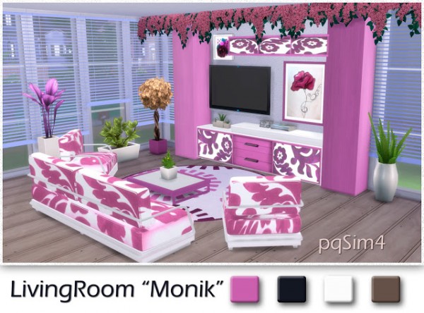  PQSims4: Livingroom Monik