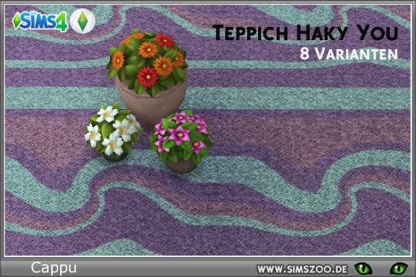  Blackys Sims 4 Zoo: Haky You rugs