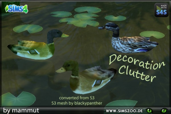  Blackys Sims 4 Zoo: Goose by mammut