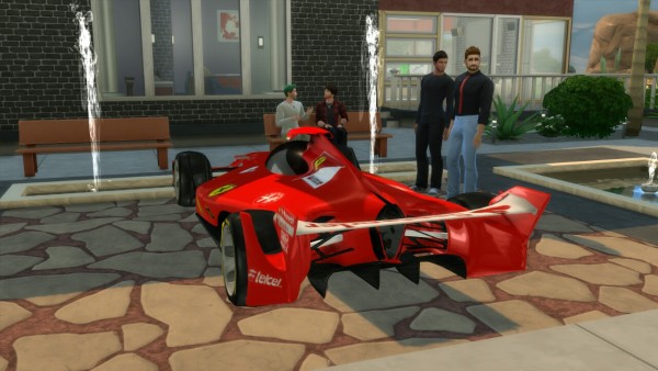  Lory Sims: Ferrari F1 Concept