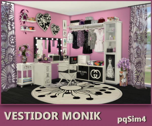  PQSims4: Dressing roomMonik