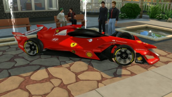  Lory Sims: Ferrari F1 Concept