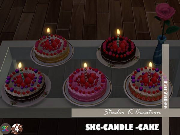  Studio K Creation: Candle cake