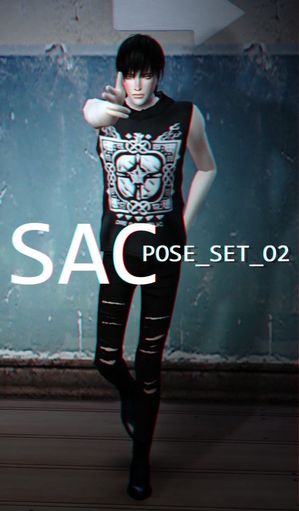  S SAC: Bandg pose set 2
