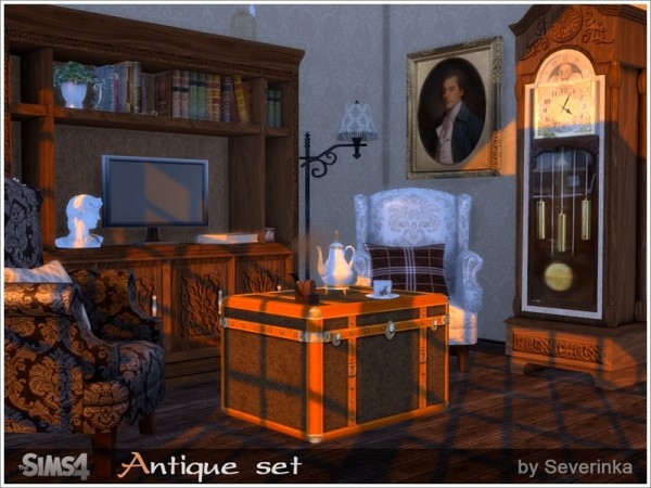  The Sims Resource: Antique set by Severinka
