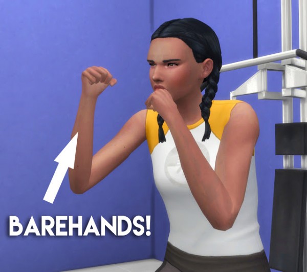  History Lovers Sims Blog: Boxing Without Gloves   Mod