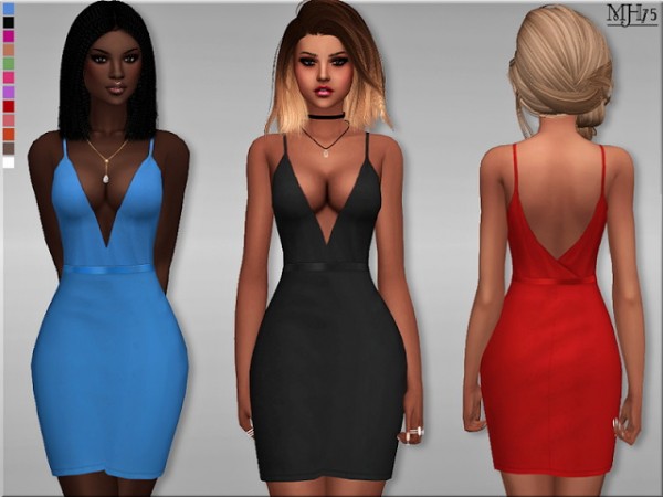  Sims Addictions: Viktoria Dress by Margies