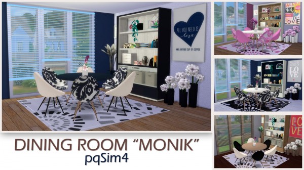  PQSims4: Diningroom Monik