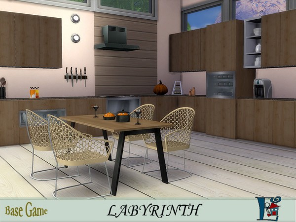  The Sims Resource: Labyrinth house by evi