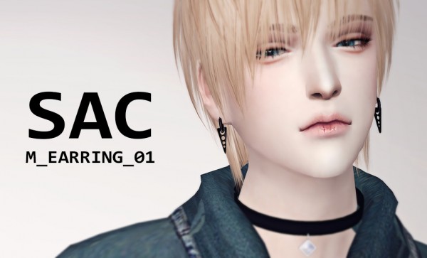  S SAC: Earring 01 for him