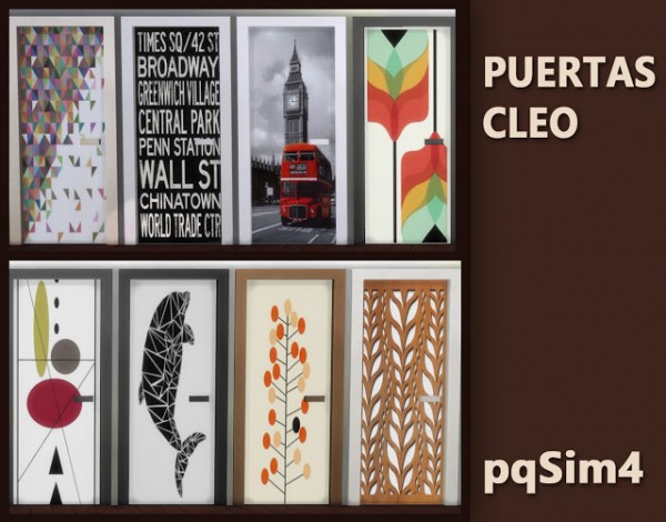  PQSims4: Cleo doors