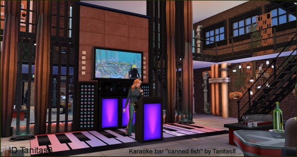  Tanitas Sims: Karaoke bar “canned fish no CC