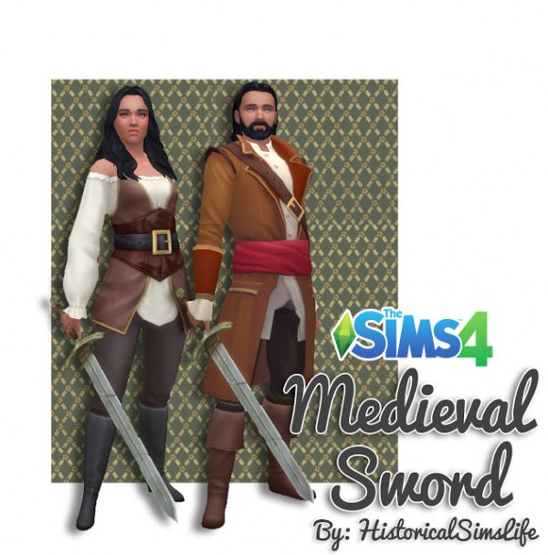  History Lovers Sims Blog: Medieval sword   Accessory