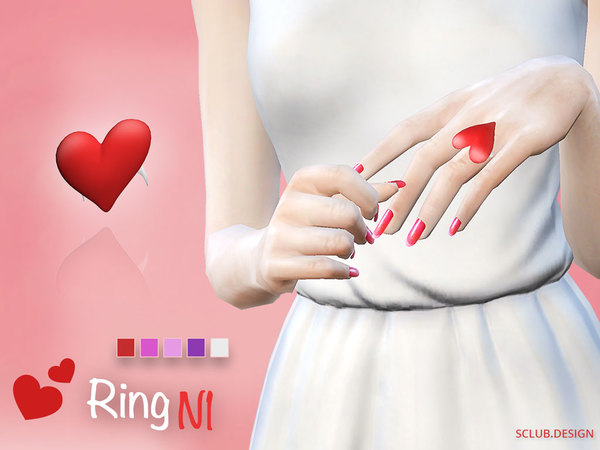  The Sims Resource: Heart Ring by S Club